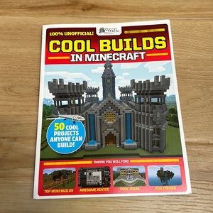 4/$10 Cool Builds in Minecraft paperback book